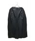 Junhashimoto (ジュンハシモト) SOUTIEN COLLAR COAT ブラック サイズ:L：17000円