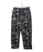 A BATHING APEアベイシングエイプ）の古着「FLORAL CAMO SWEAT PANTS」｜グレー