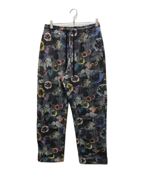 A BATHING APE（アベイシングエイプ）A BATHING APE (アベイシングエイプ) FLORAL CAMO SWEAT PANTS グレー サイズ:Mの古着・服飾アイテム