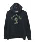 A BATHING APE（アベイシングエイプ）の古着「ABC CAMO COLLEGE PULLOVER HOODIE」｜ブラック