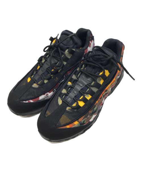 NIKE（ナイキ）NIKE (ナイキ) AIR MAX 95 ERDL PARTY MULTIPLE CAMO BLACK ホワイト サイズ:26.5の古着・服飾アイテム