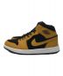 NIKE (ナイキ) WMNS AIR JORDAN 1 MID SE イエロー×ブラック サイズ:28：10000円