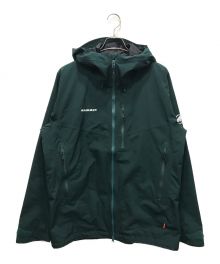 MAMMUT（マムート）の古着「Ayako Pro HS Hooded Jacket AF」｜グリーン