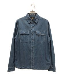 RRL（ダブルアールエル）の古着「デニムシャツ」｜インディゴ