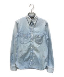 RRL（ダブルアールエル）の古着「デニムシャツ」｜インディゴ