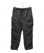 CAYLケイル）の古着「Supplex Cargo Wide Pants / サプレックス カーゴ ワイドパンツ」｜グレー