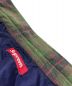 中古・古着 SUPREME (シュプリーム) QUILT FLANNEL SNAP SHIRT グリーン サイズ:XL：19000円