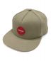 SUPREME（シュプリーム）の古着「TWILL PATCH 5-PANEL CAP」｜ベージュ