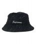 SUPREME (シュプリーム) VELVET PAISLEY BOONIE ブラック：10000円