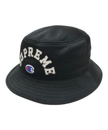 SUPREME×Champion（シュプリーム×チャンピオン）の古着「MESH CRUSHER HAT」｜ブラック