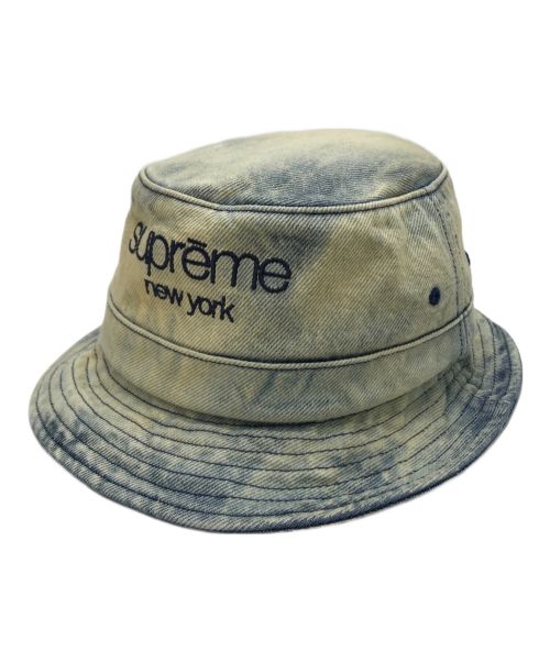 SUPREME（シュプリーム）SUPREME (シュプリーム) CHINO TWILL CRUSHER HAT ブルーの古着・服飾アイテム