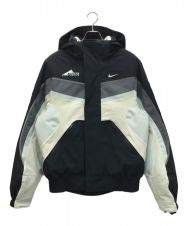 NIKE (ナイキ) NOCTA (ノクタ) Nike Nrg Tb Dolemite Hoodie Jacket ブラック×ホワイト サイズ:S