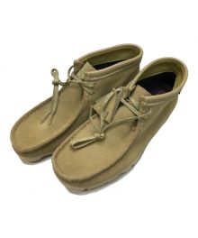 CLARKS（クラークス）の古着「ワラビーブーツGTX」｜カーキ