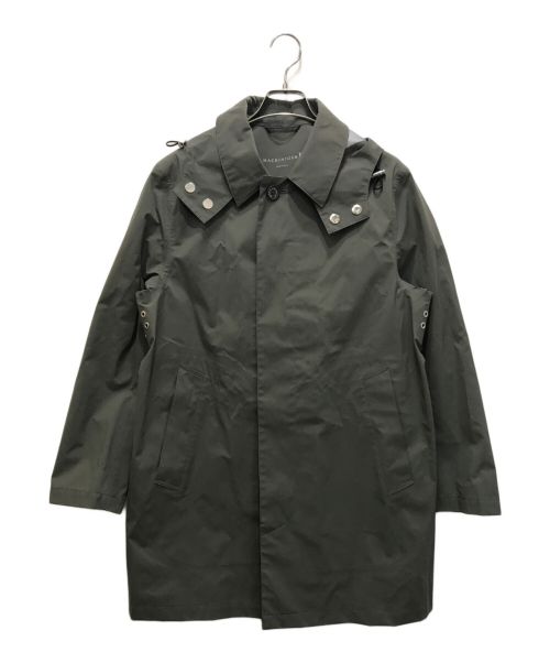 MACKINTOSH（マッキントッシュ）MACKINTOSH (マッキントッシュ) ウォータープルーフナイロンフーデッドコート グレー サイズ:34の古着・服飾アイテム