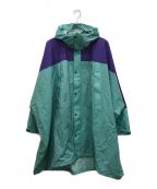 THE NORTH FACEザ ノース フェイス）の古着「Taguan Poncho / タグアンポンチョ」｜パープル×グリーン