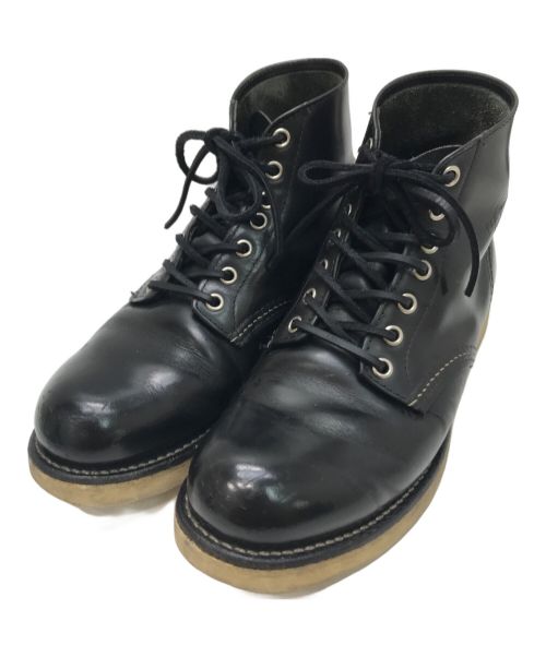 RED WING（レッドウィング）RED WING (レッドウィング) 6-inch Classic Round ブラック サイズ:7の古着・服飾アイテム