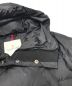 中古・古着 MONCLER (モンクレール) SERREダウンジャケット ブラック サイズ:00：70000円