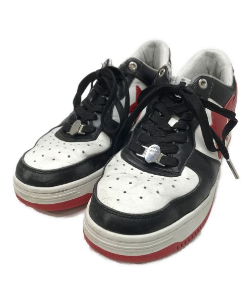 BAPESTA（ベイプスタ）BAPESTA (ベイプスタ) BAPE STA LOW ブラック サイズ:26.5の古着・服飾アイテム