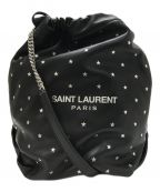 Saint Laurent Parisサンローランパリ）の古着「テディショルダーバッグ」｜ブラック