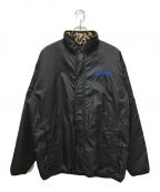 WACKO MARIA×WILD BUNCHワコマリア×ワイルドバンチ）の古着「REVERSIBLE BOA FLEECE JACKET / リバーシブルボアフリースジャケット」｜ブラック