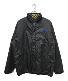 WACKO MARIA×WILD BUNCH（ワコマリア×ワイルドバンチ）の古着「REVERSIBLE BOA FLEECE JACKET / リバーシブルボアフリースジャケット」｜ブラック