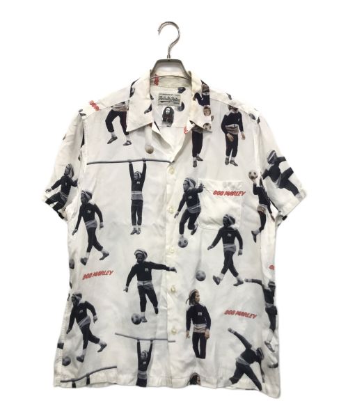 WACKO MARIA（ワコマリア）WACKO MARIA (ワコマリア) S/S HAWAIIAN SHIRT ホワイト サイズ:Lの古着・服飾アイテム