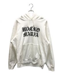 WACKO MARIA（ワコマリア）の古着「HEAVY WEIGHT PULLOVER HOODED SWEAT SHIRT / ヘビーウェイタープルオーバーフーデットスウェットシャツ」｜ホワイト