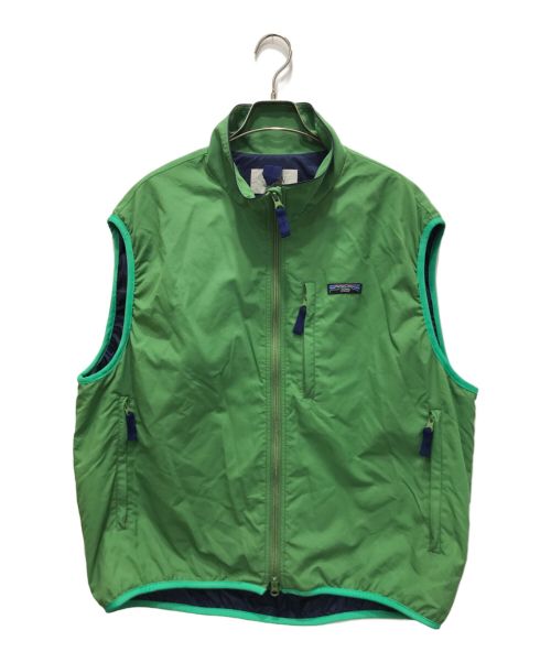 SEDAN ALL-PURPOSE（セダンオールパーパス）SEDAN ALL-PURPOSE (セダンオールパーパス) Full Zip Packable Vest / フルジップパッカブルベス グリーン サイズ:Lの古着・服飾アイテム