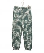 SUPREMEシュプリーム）の古着「bleached leopard sweatpant」｜グリーン