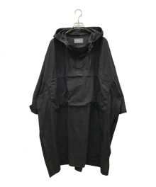 nest Robe（ネストローブ）の古着「コットンラミー超撥水ビッグポンチョ」｜ブラック