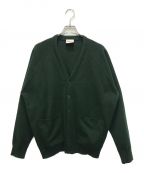 ENNOYエンノイ）の古着「BUTTON CARDIGAN」｜グリーン