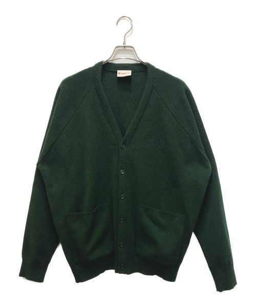 ENNOY（エンノイ）ENNOY (エンノイ) BUTTON CARDIGAN グリーン サイズ:Lの古着・服飾アイテム