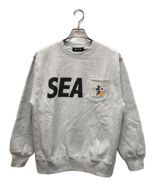 WIND AND SEA（ウィンド アンド シー）WIND AND SEA (ウィンド アンド シー) スウェット グレー サイズ:S 未使用品の古着・服飾アイテム