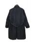 Junhashimoto (ジュンハシモト) HK TIELOCKEN COAT/タイロッケンコート ブラック サイズ:3：10000円