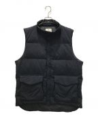 Snow peakスノーピーク）の古着「RECYCLE DOWN VEST」｜ネイビー