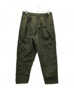 BURLAP OUTFITTERバーラップアウトフィッター）の古着「TRACK PANTS」｜グリーン