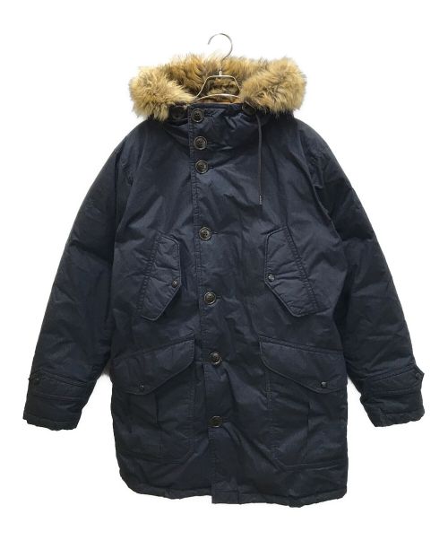 RRL（ダブルアールエル）RRL (ダブルアールエル) N-3B PARKA.WINTER.DOWN-FILLED ネイビー サイズ:Mの古着・服飾アイテム