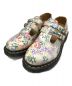 Dr.Martens（ドクターマーチン）の古着「FLORAL MASH UP LEATHER MARY JANE」｜ベージュ