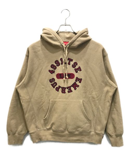 SUPREME（シュプリーム）SUPREME (シュプリーム) REVERSE HOODED SWEATSHIRT ベージュ サイズ:Sの古着・服飾アイテム