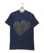 PLAY COMME des GARCONSプレイ コムデギャルソン）の古着「Tシャツ」｜ネイビー