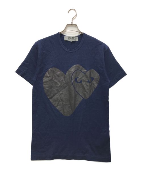 PLAY COMME des GARCONS（プレイ コムデギャルソン）PLAY COMME des GARCONS (プレイ コムデギャルソン) Tシャツ ネイビー サイズ:XLの古着・服飾アイテム