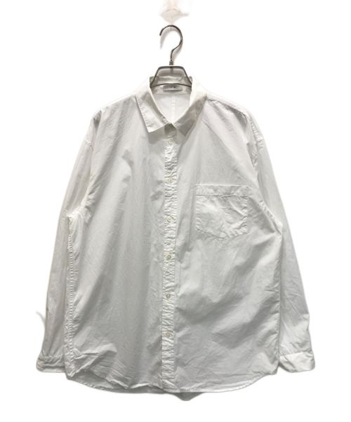 ATON（エイトン）ATON (エイトン) SUVIN BROAD WASHED SHIRT ホワイト サイズ:02の古着・服飾アイテム