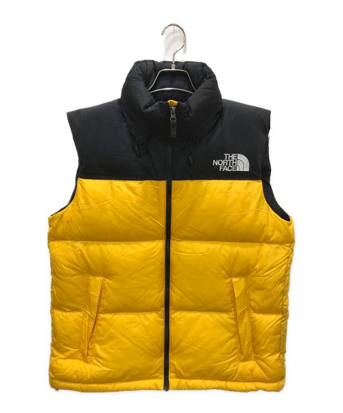 THE NORTH FACE（ザ ノース フェイス）THE NORTH FACE (ザ ノース フェイス) ヌプシダウンベスト イエロー サイズ:XLの古着・服飾アイテム