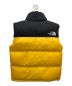 THE NORTH FACE (ザ ノース フェイス) ヌプシダウンベスト イエロー サイズ:XL：12000円