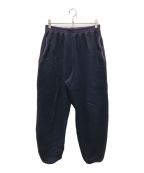 Graphpaperグラフペーパー）の古着「Wool Fleece Pants」｜ネイビー