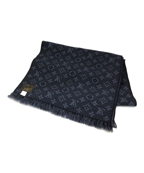 LOUIS VUITTON（ルイ ヴィトン）LOUIS VUITTON (ルイ ヴィトン) エシャルプモノグラム・クラシック ネイビーの古着・服飾アイテム