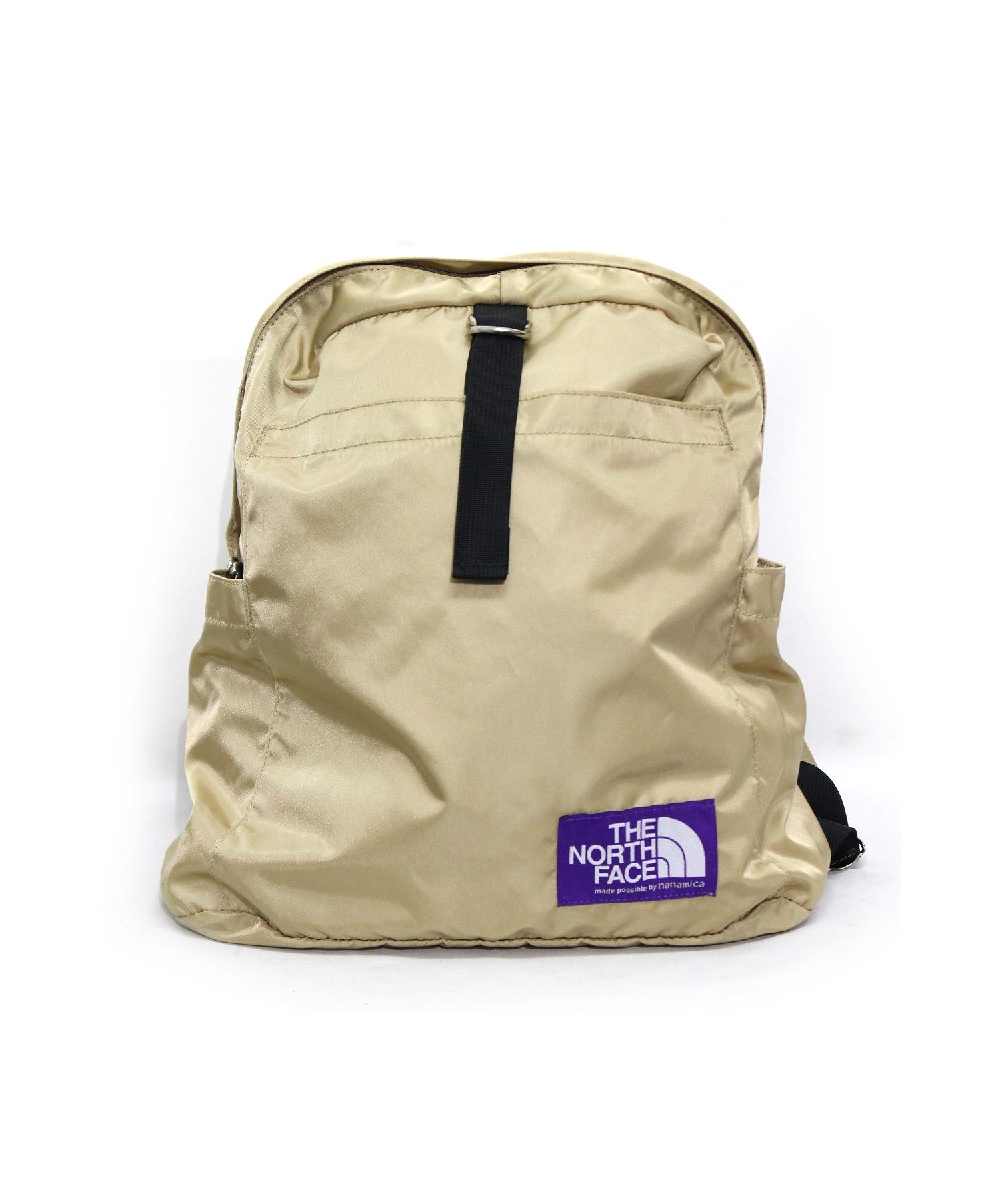 中古 古着通販 The Northface Purplelabel ザ ノースフェイス パープルレーベル ナイロンリュック ベージュ 未使用品 ブランド 古着通販 トレファク公式 Trefac Fashion