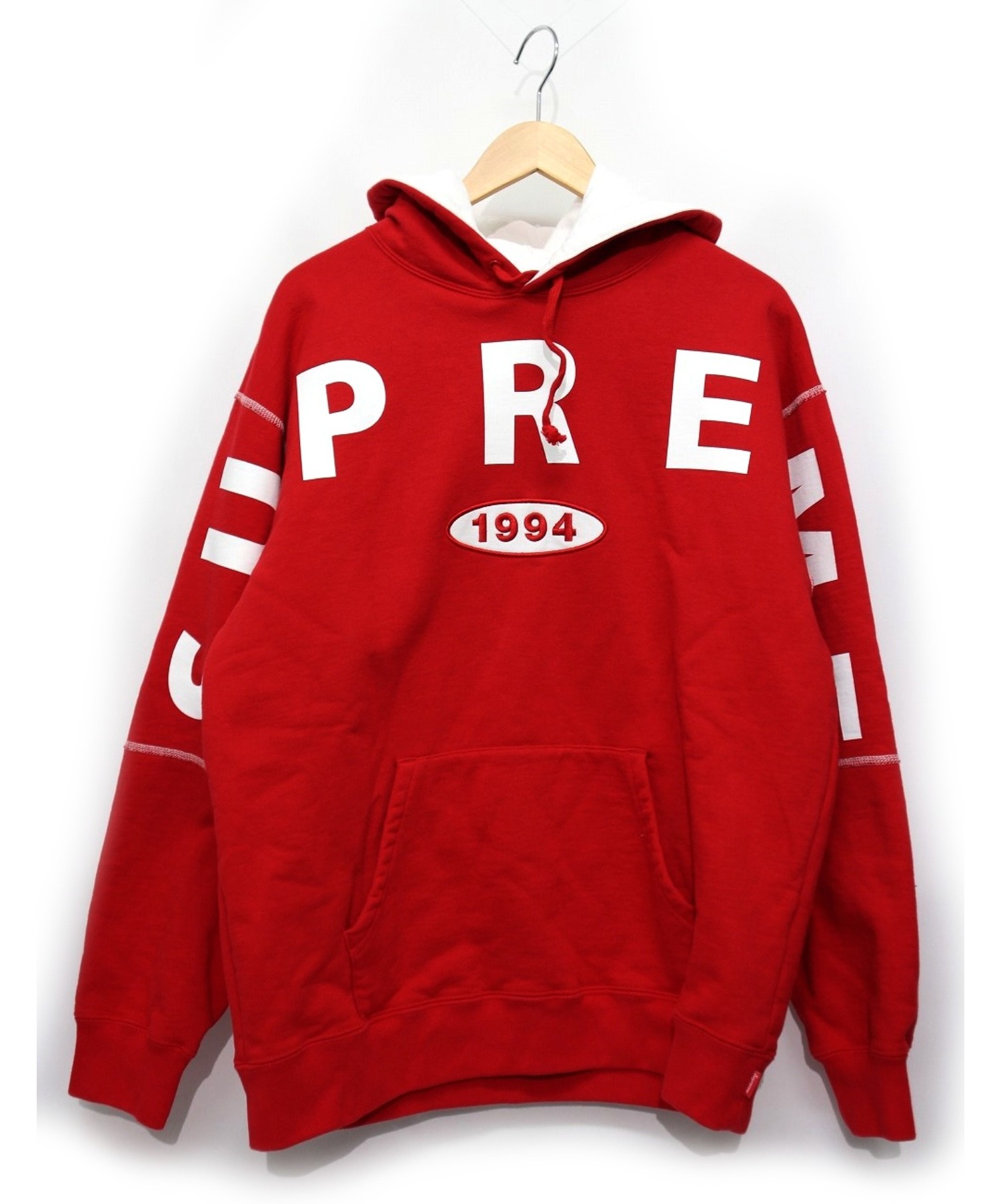 Supreme Spread Logo Hooded Sweatshirt www.krzysztofbialy.com