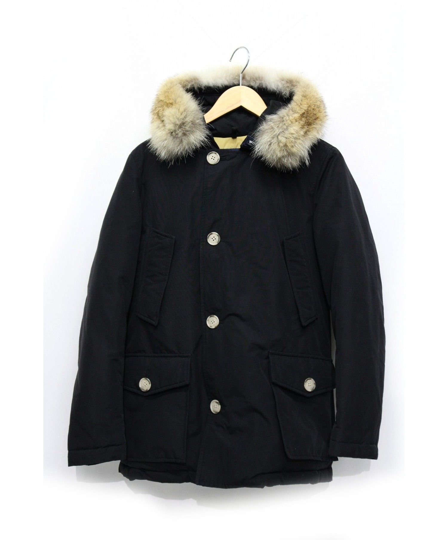 中古 古着通販 Woolrich ウールリッチ アークティックパーカ ブラック サイズ 3xs ブランド 古着通販 トレファク公式 Trefac Fashion