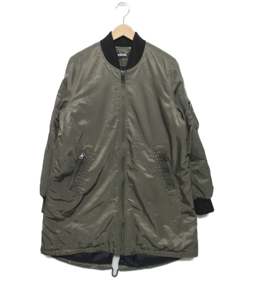 中古・古着通販】DIESEL (ディーゼル) ロングMA-1ダウンコート